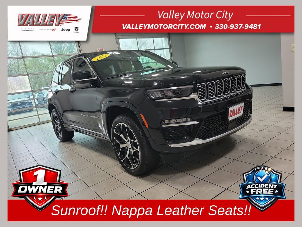 Used 2022 Jeep Grand Cherokee Summit AWD/4WD 360° Tour