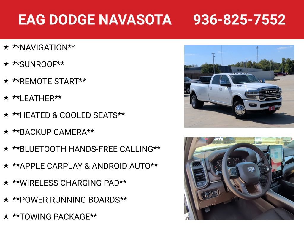 New 2026 RAM 3500 Longhorn AWD/4WD image 4