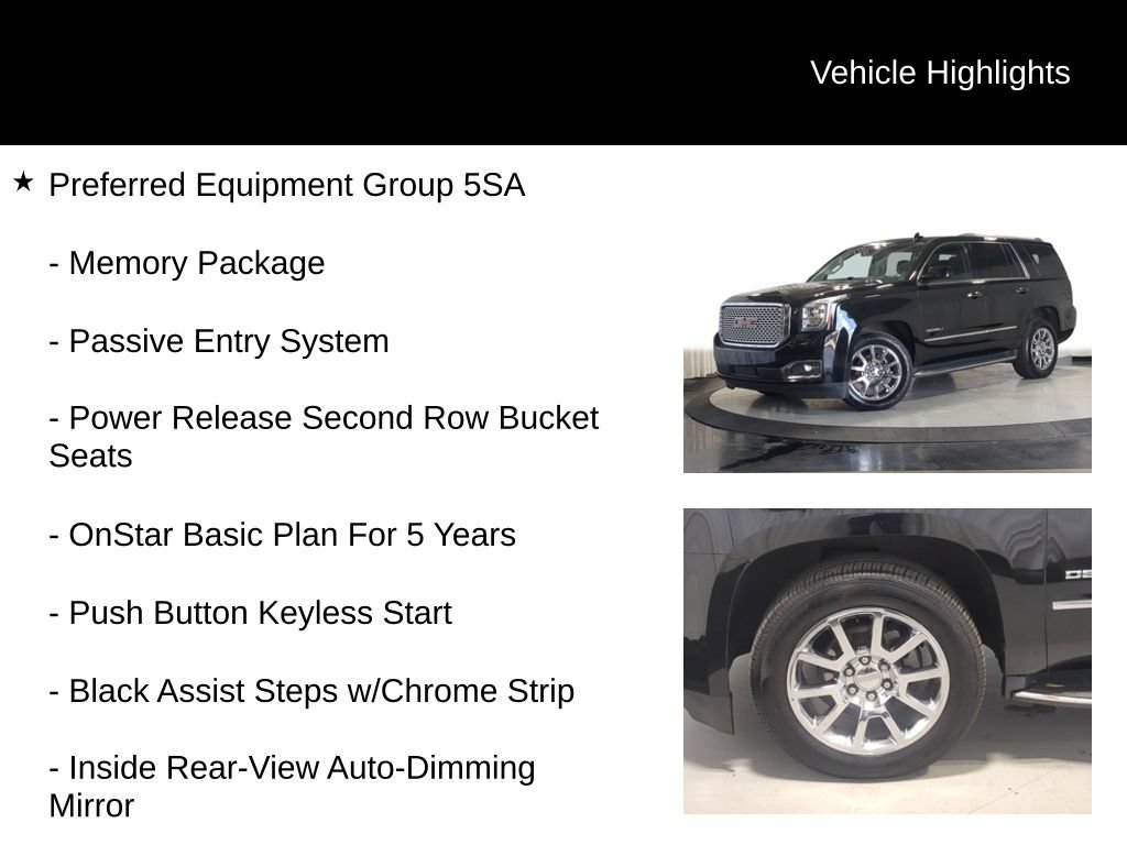 Used 2016 GMC Yukon Denali w/ Open Road Package AWD/4WD image 7