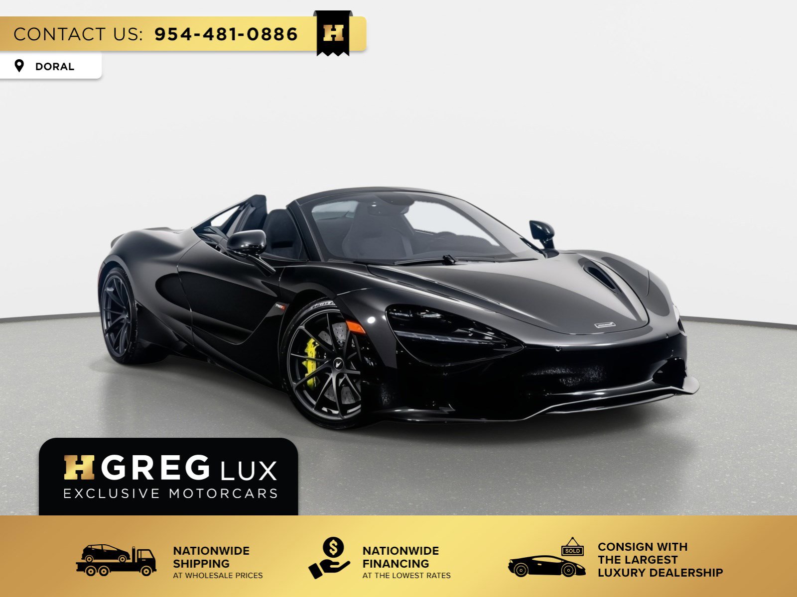 Used 2024 McLaren 750S Spider image 1