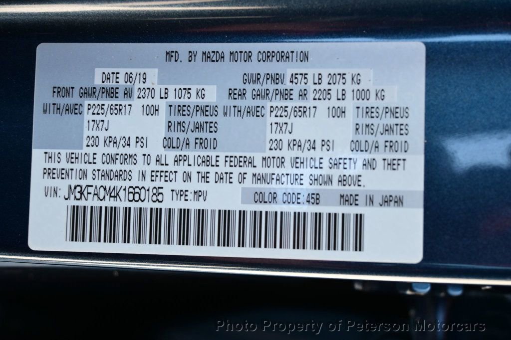 Used 2019 MAZDA CX-5 Touring image 48