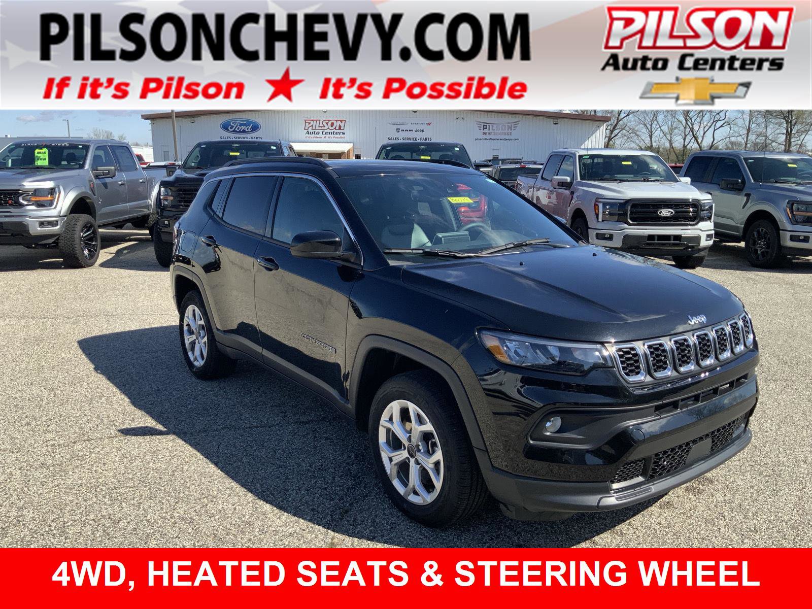 Used 2025 Jeep Compass Latitude w/ Sun & Sound Group AWD/4WD image 1