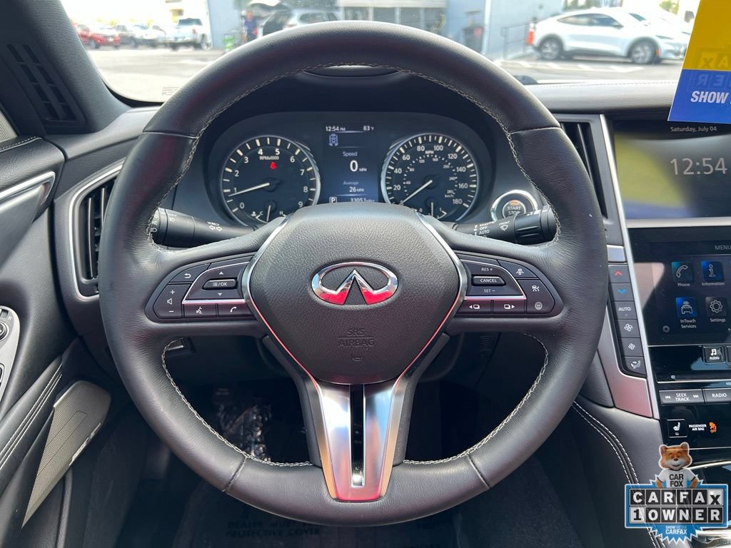 Used 2022 INFINITI Q60 3.0t Luxe w/ Cargo Package RWD image 32