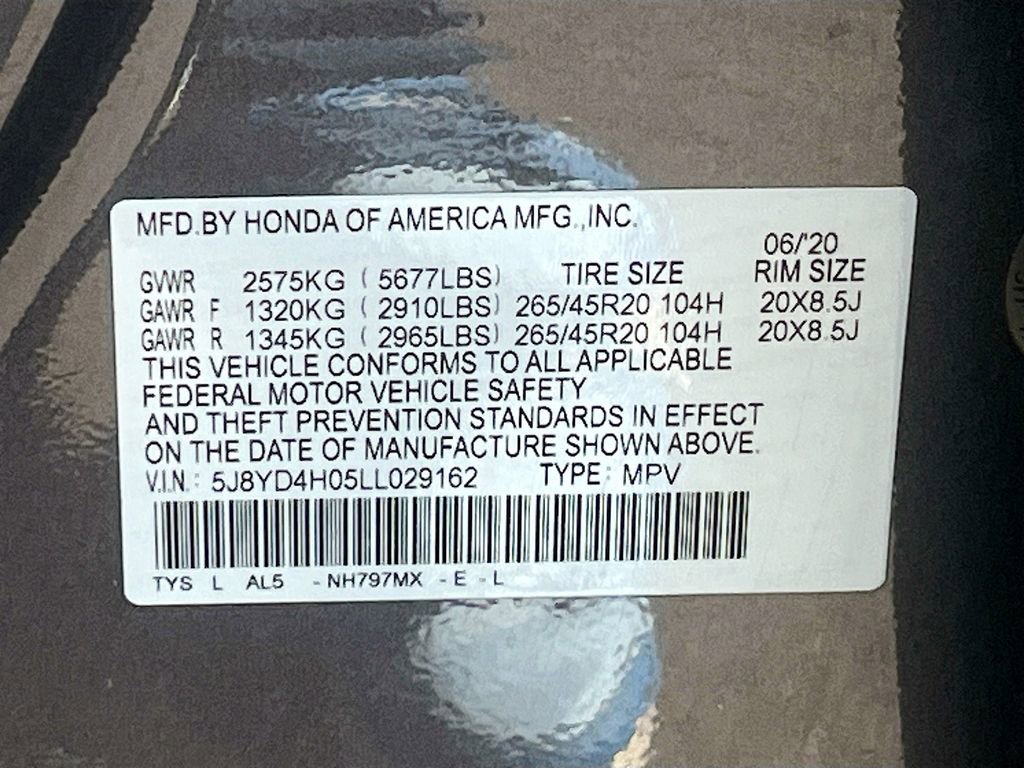 Used 2020 Acura MDX A-Spec image 34