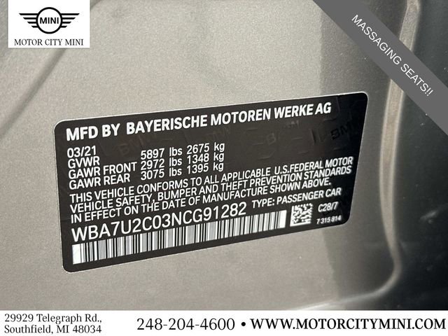 Used 2022 BMW 750i xDrive w/ Executive Package image 22