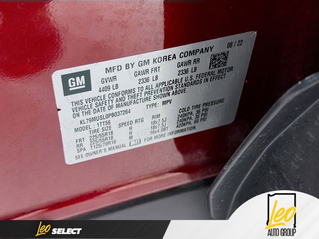 Used 2023 Chevrolet TrailBlazer RS w/ Convenience Package AWD/4WD image 30