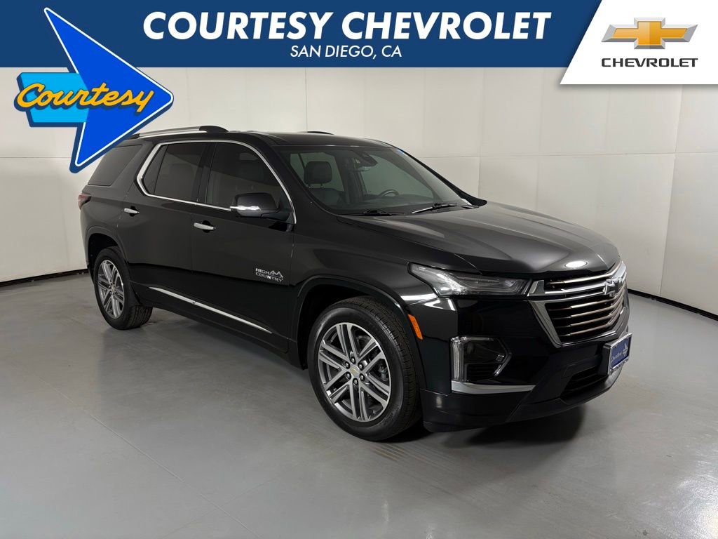 Used 2023 Chevrolet Traverse High Country w/ LPO, Floor Liner Package image 1
