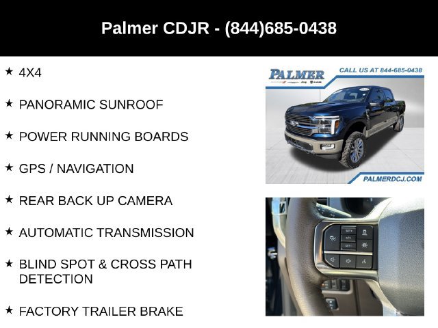 Used 2025 Ford F150 King Ranch w/ FX4 Off-Road Package AWD/4WD image 6