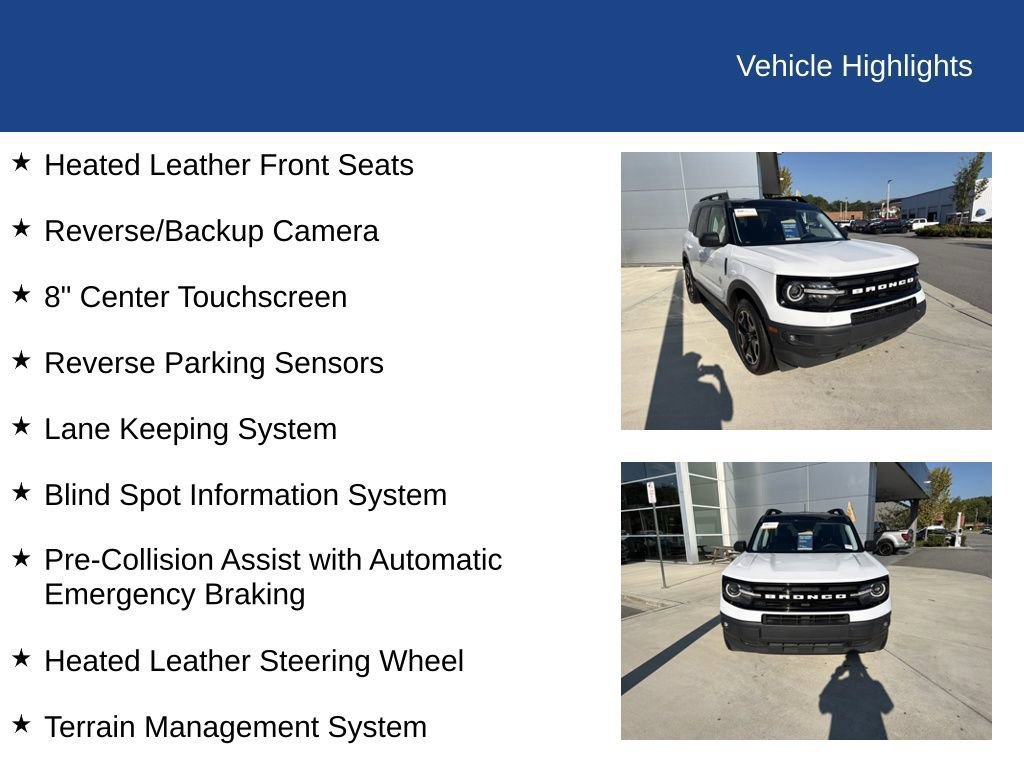 Used 2022 Ford Bronco Sport Outer Banks AWD/4WD image 31