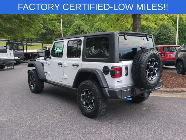 Certified 2023 Jeep Wrangler Unlimited Rubicon 4xe w/ Cold Weather Group AWD/4WD image 3