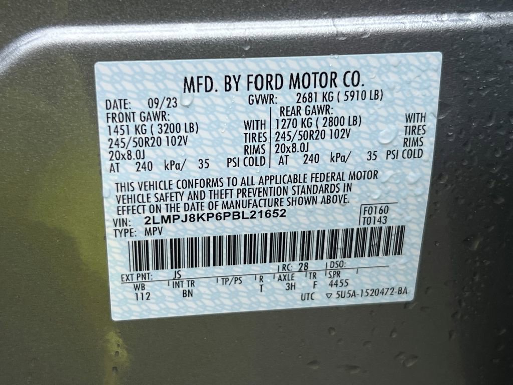 Used 2023 Lincoln Nautilus Reserve w/ Equipment Group 201A image 25