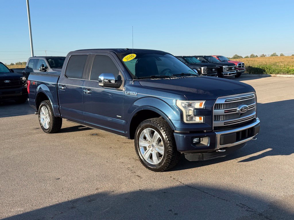 Used 2016 Ford F150 Platinum w/ Equipment Group 701A Luxury AWD/4WD image 2