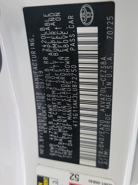 Used 2020 Toyota Camry SE image 30