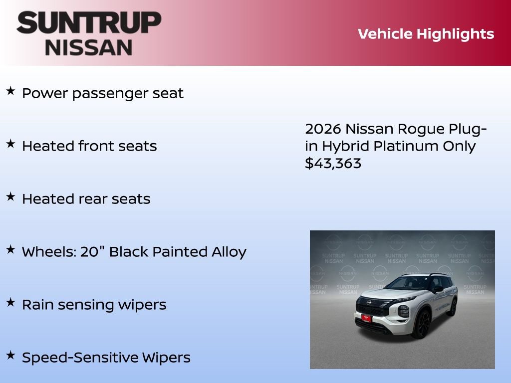 New 2026 Nissan Rogue Platinum AWD/4WD image 29