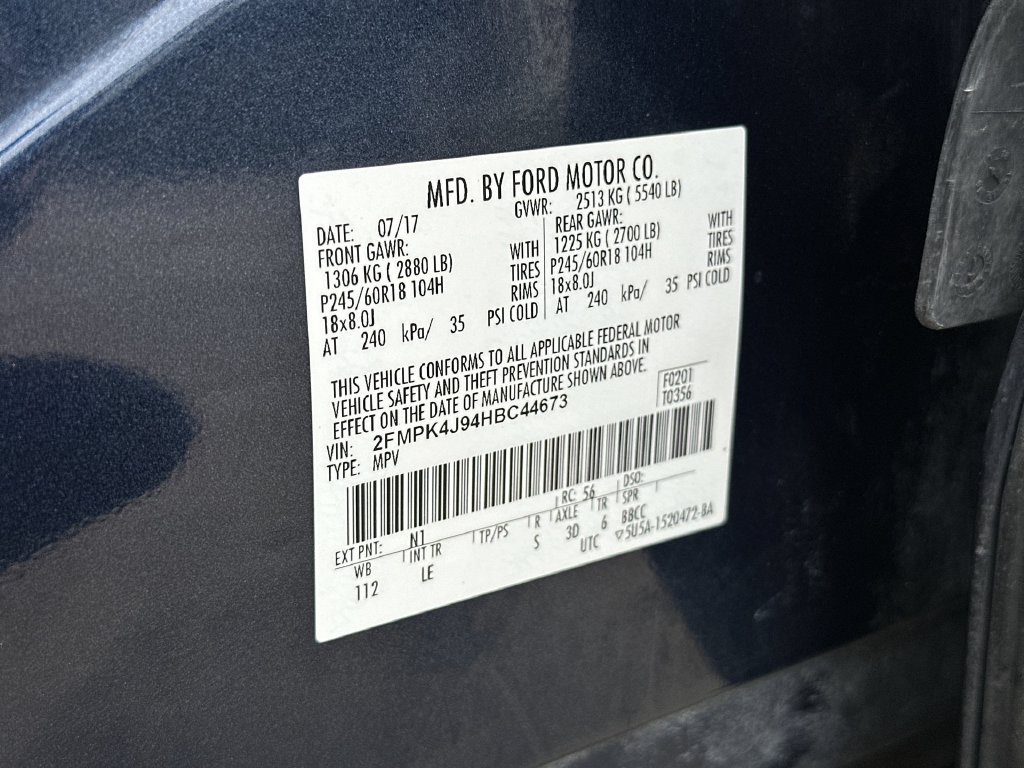 Used 2017 Ford Edge SEL w/ Equipment Group 201A AWD/4WD image 34