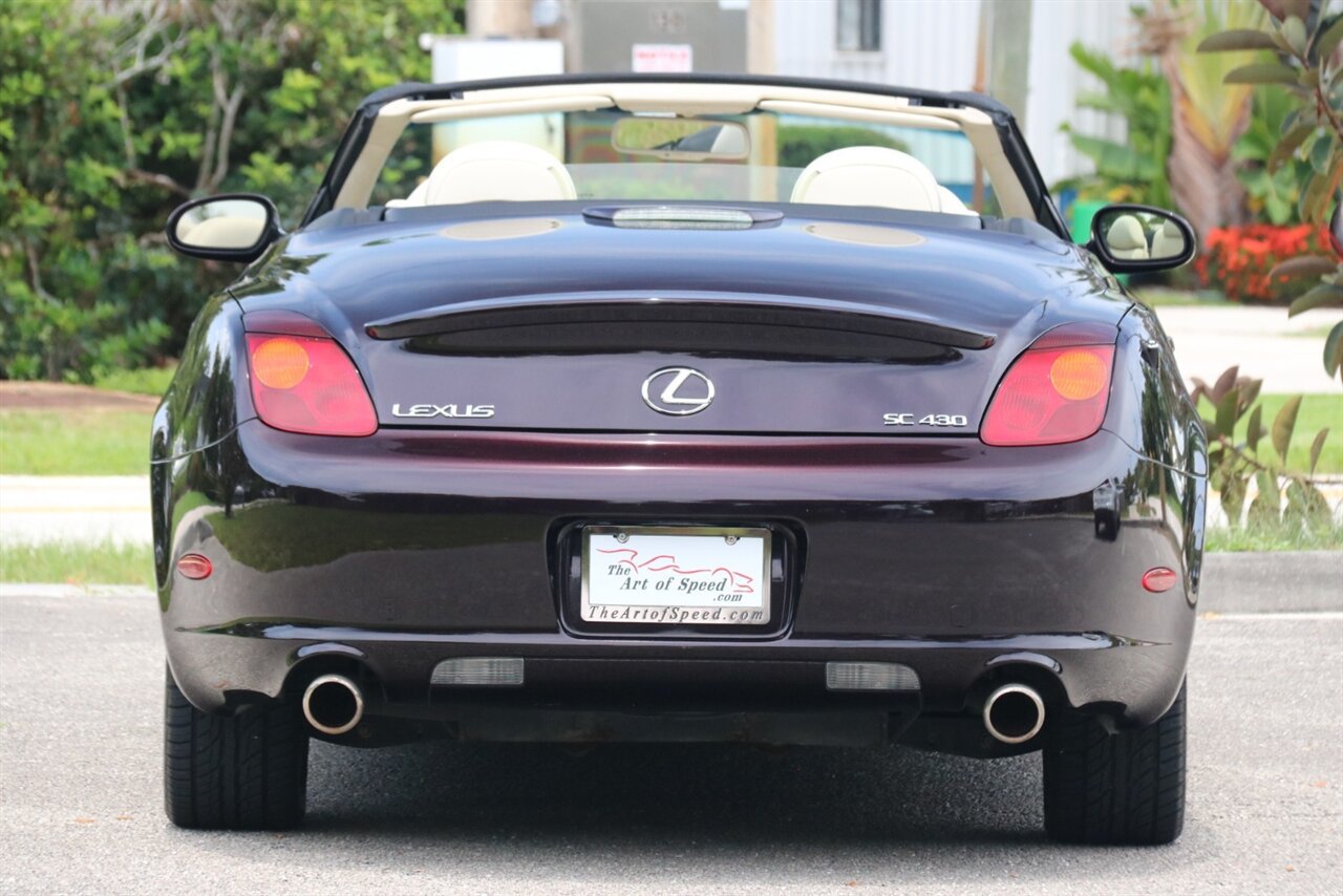 Used 2003 Lexus SC 430 Convertible RWD image 9