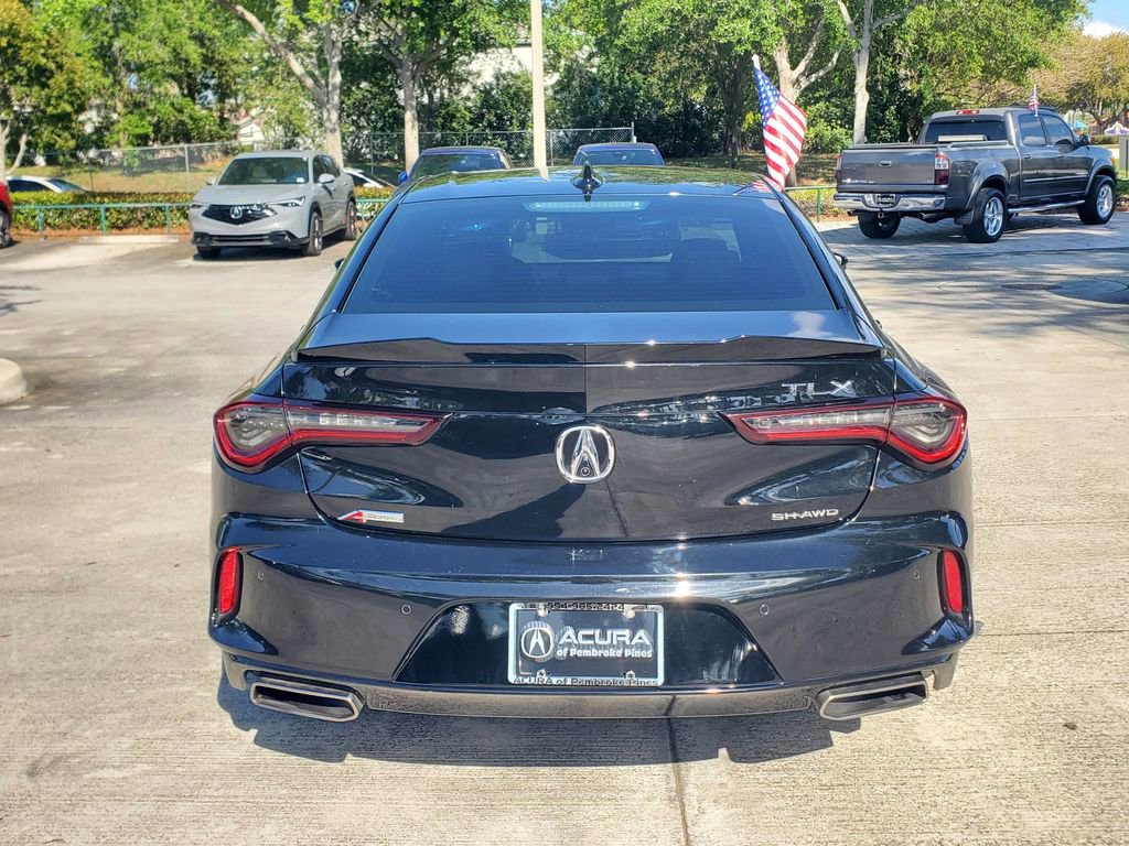 Certified 2023 Acura TLX SH-AWD w/ A-SPEC Pkg image 6