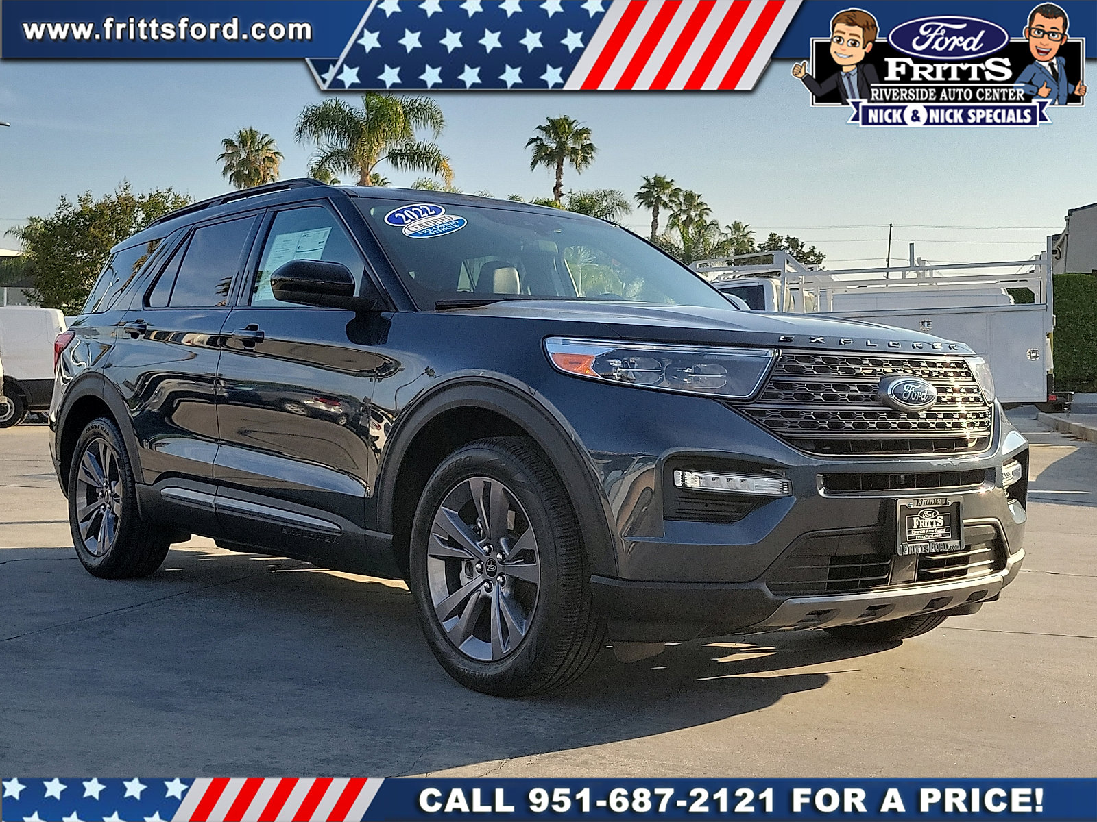 Certified 2022 Ford Explorer XLT w/ Equipment Group 202A RWD image 21