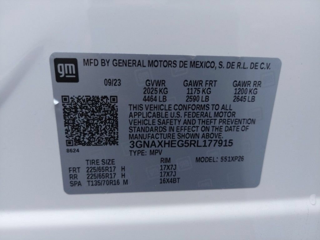 Used 2024 Chevrolet Equinox LS w/ Driver Confidence II Package FWD image 11