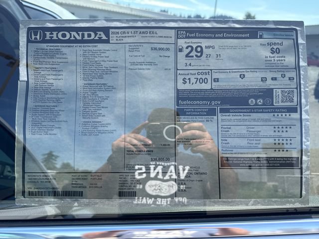 New 2026 Honda CR-V EX-L image 32