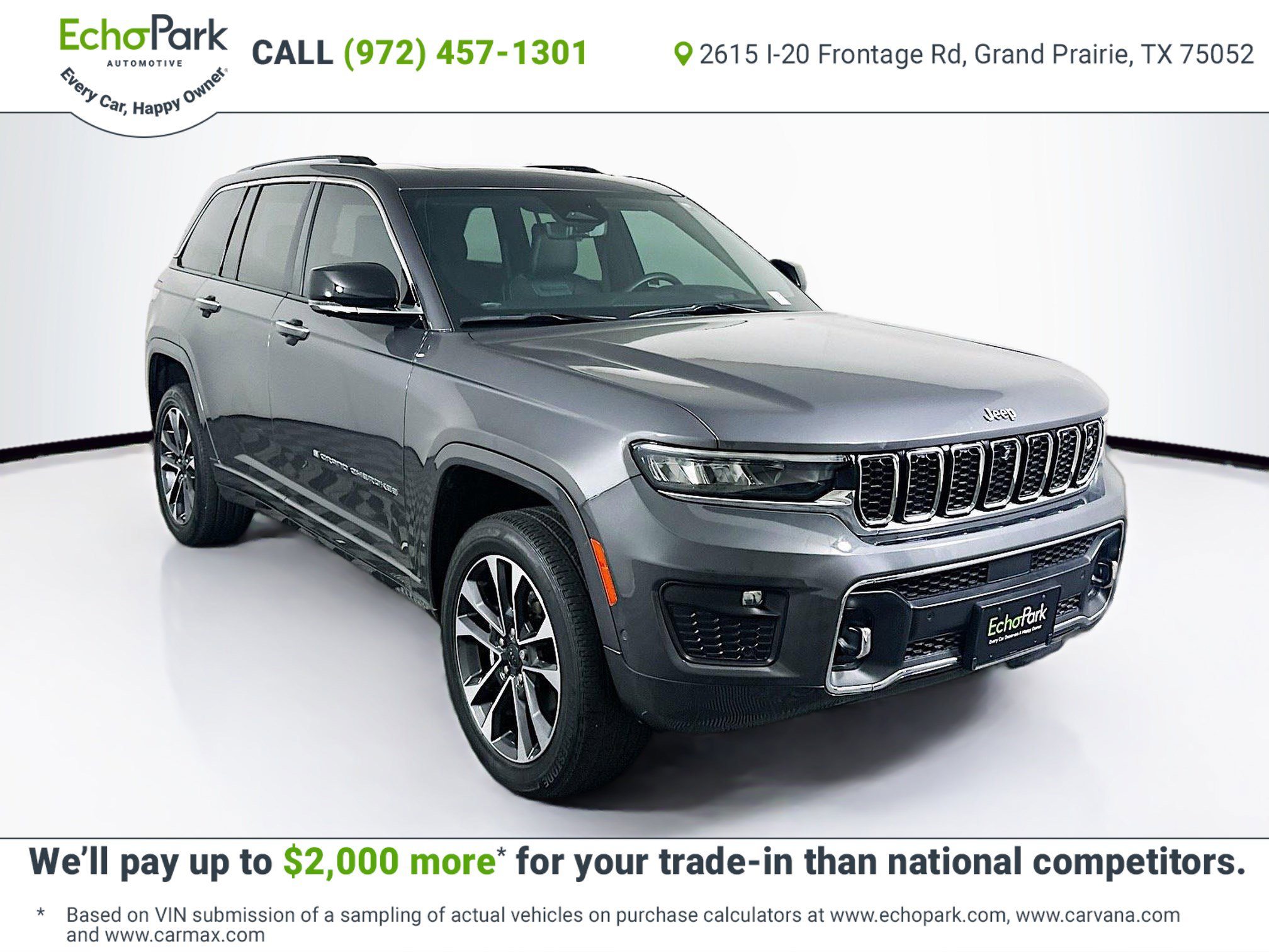 Used 2022 Jeep Grand Cherokee Overland w/ Adv Protech Group III