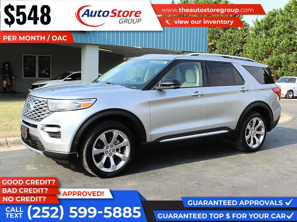 Used 2020 Ford Explorer Platinum w/ Premium Technology Package image 2