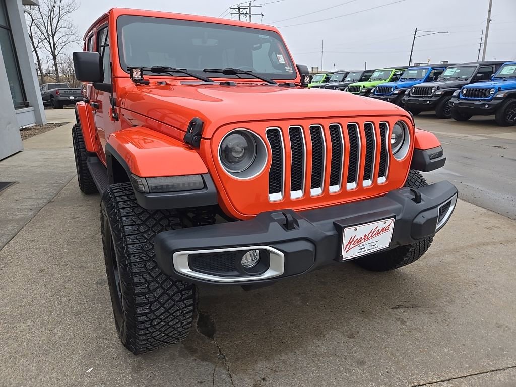 Used 2020 Jeep Wrangler Unlimited Sahara w/ Uconnect 4C Nav & Sound Group image 14