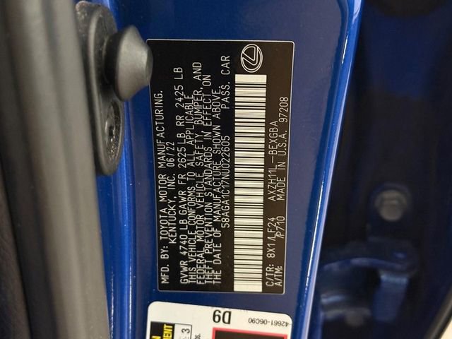 Used 2022 Lexus ES 300h F Sport w/ Accessory Package 2 image 19