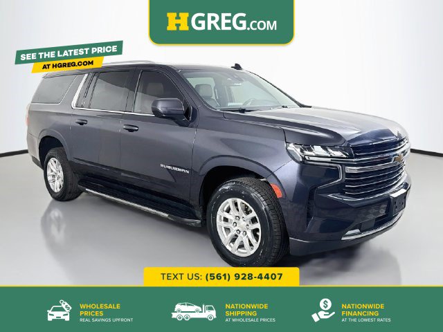Used 2022 Chevrolet Suburban LT RWD image 1