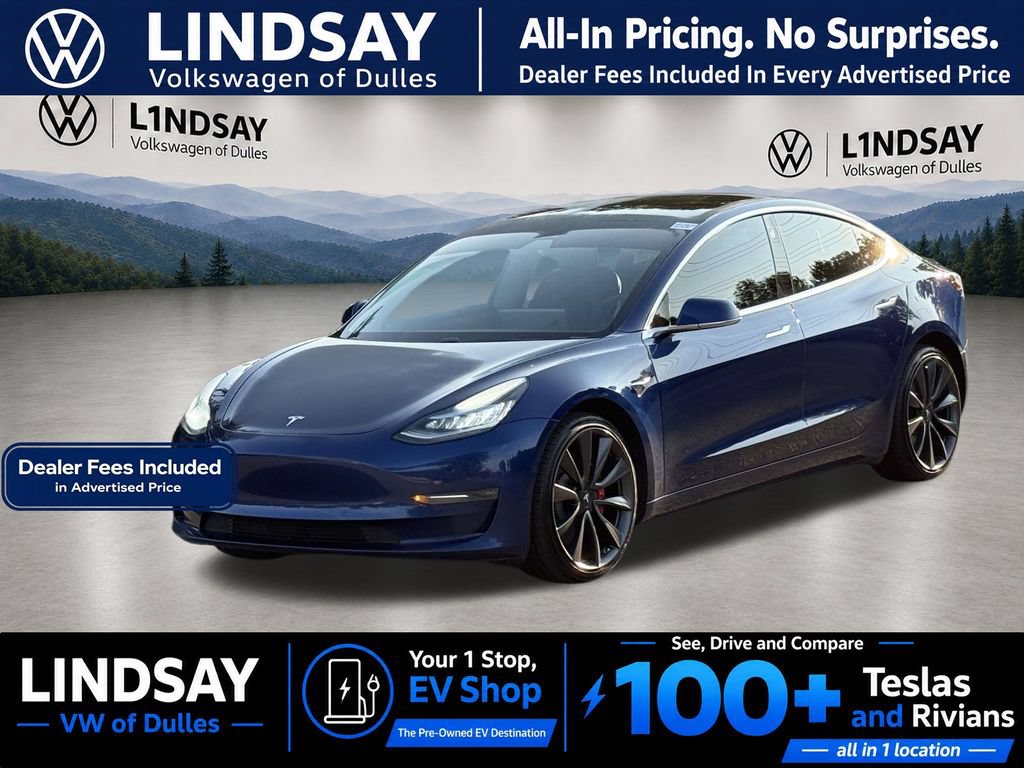 Used 2020 Tesla Model 3 Performance AWD/4WD image 4