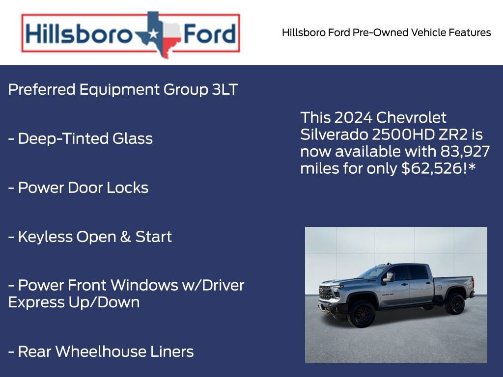 Used 2024 Chevrolet Silverado 2500 ZR2 w/ Technology Package image 7