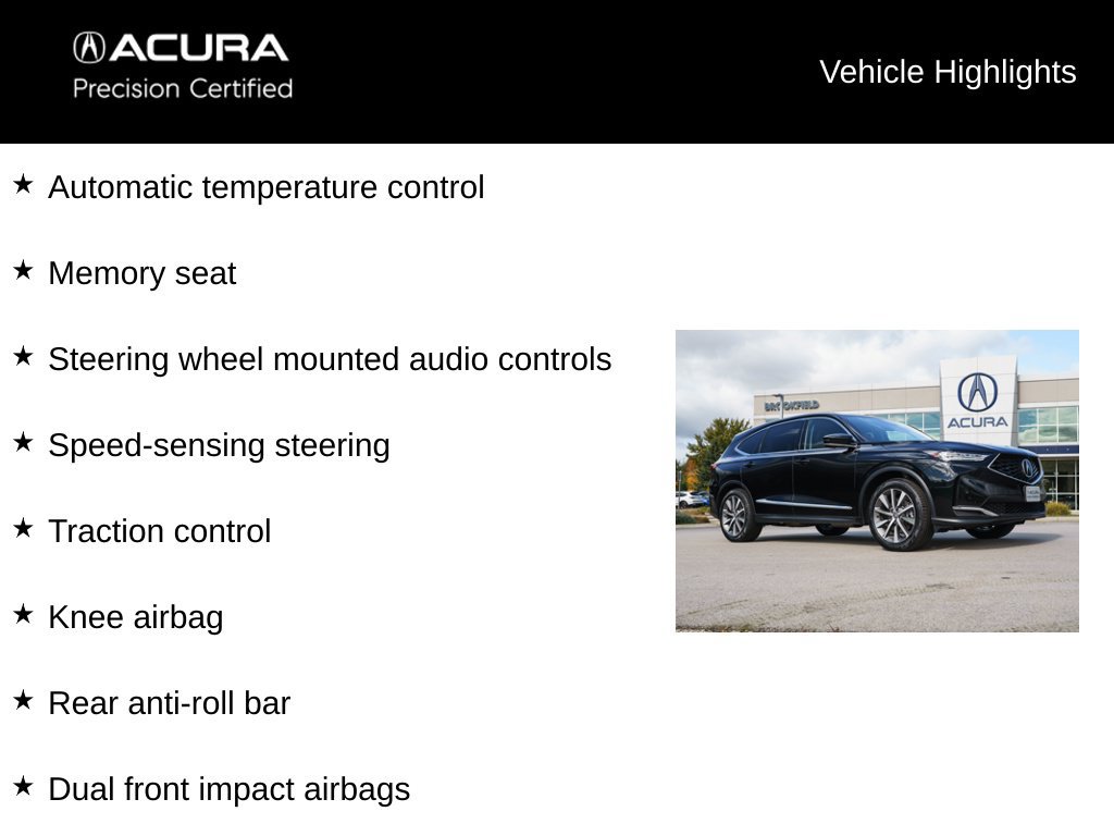 Certified 2025 Acura MDX w/ Technology Package AWD/4WD image 9