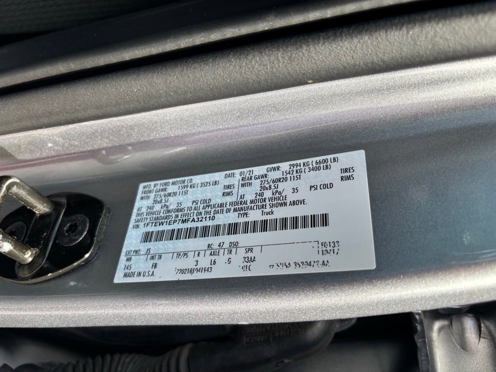 Used 2021 Ford F150 XLT w/ Equipment Group 302A High AWD/4WD image 14