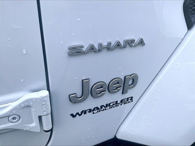 Used 2021 Jeep Wrangler Unlimited Sahara w/ Uconnect 4C Nav & Sound Group AWD/4WD image 8