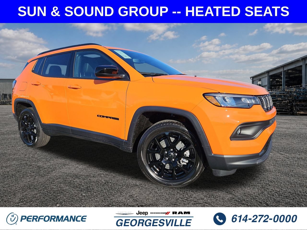 New 2026 Jeep Compass Latitude w/ Sun and Sound Group