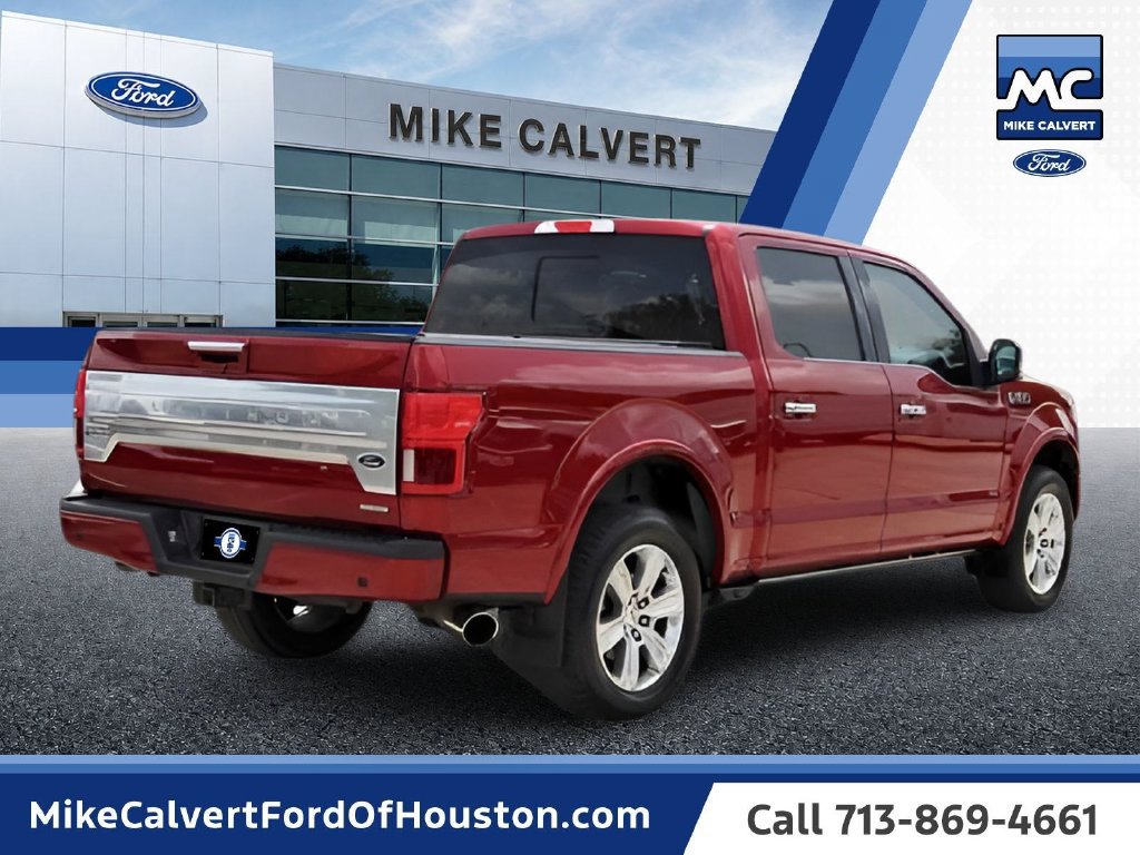 Used 2018 Ford F150 Platinum w/ Equipment Group 701A Luxury AWD/4WD image 4