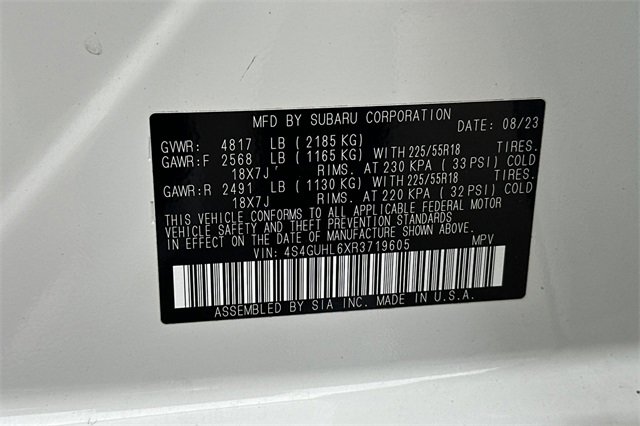 Used 2024 Subaru Crosstrek 2.5i Limited w/ Popular Package #4A image 32