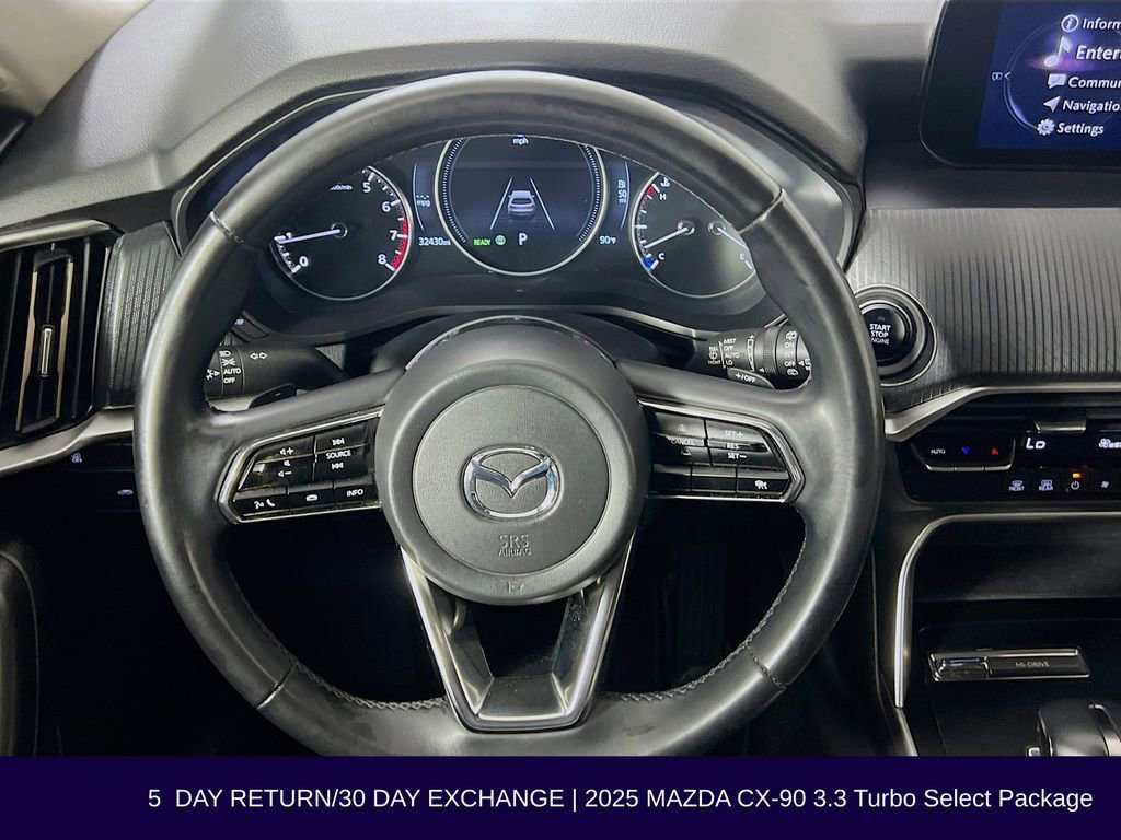 Used 2025 MAZDA CX-90 3.3 Turbo w/ Select Package AWD/4WD image 14