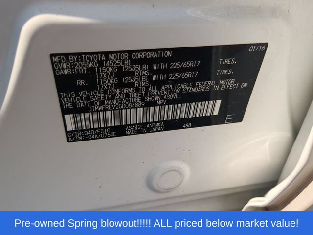 Used 2016 Toyota RAV4 XLE FWD image 49
