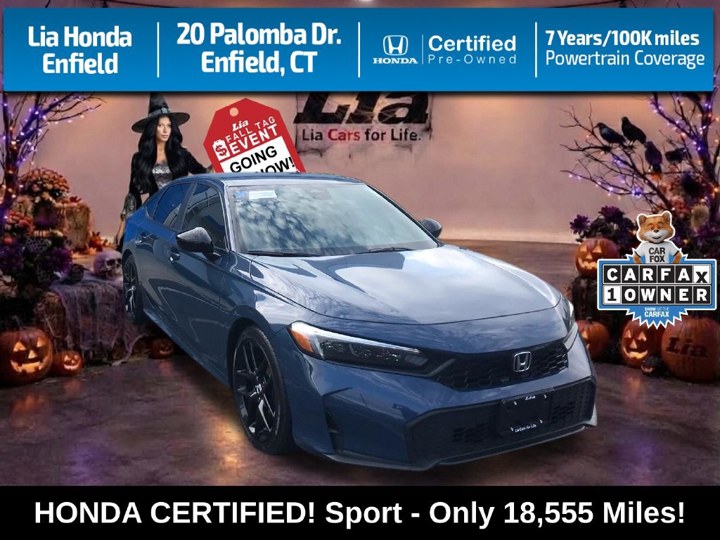 Certified 2025 Honda Civic Sport