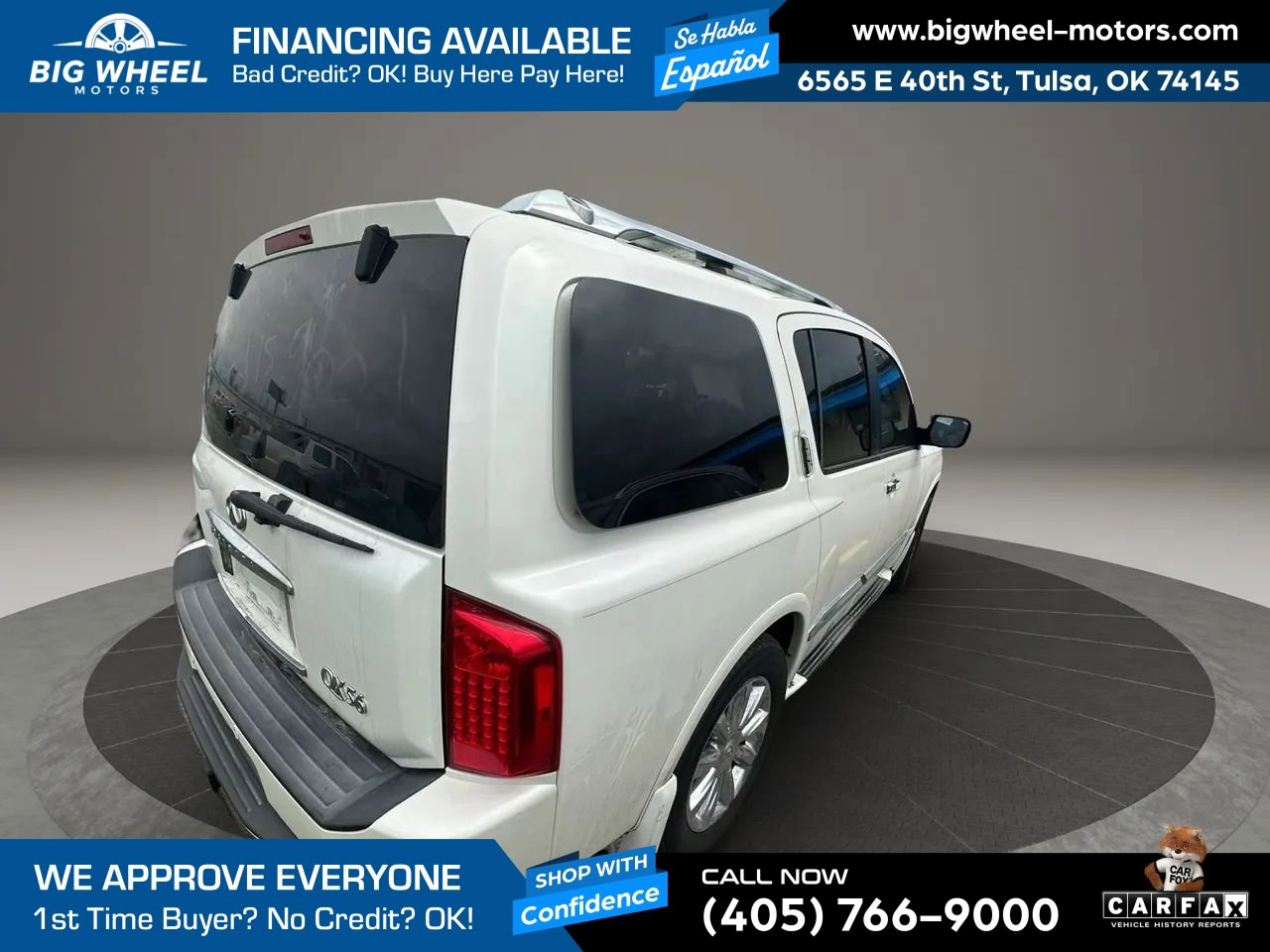 Used 2009 INFINITI QX56 4WD w/ Technology Pkg image 4