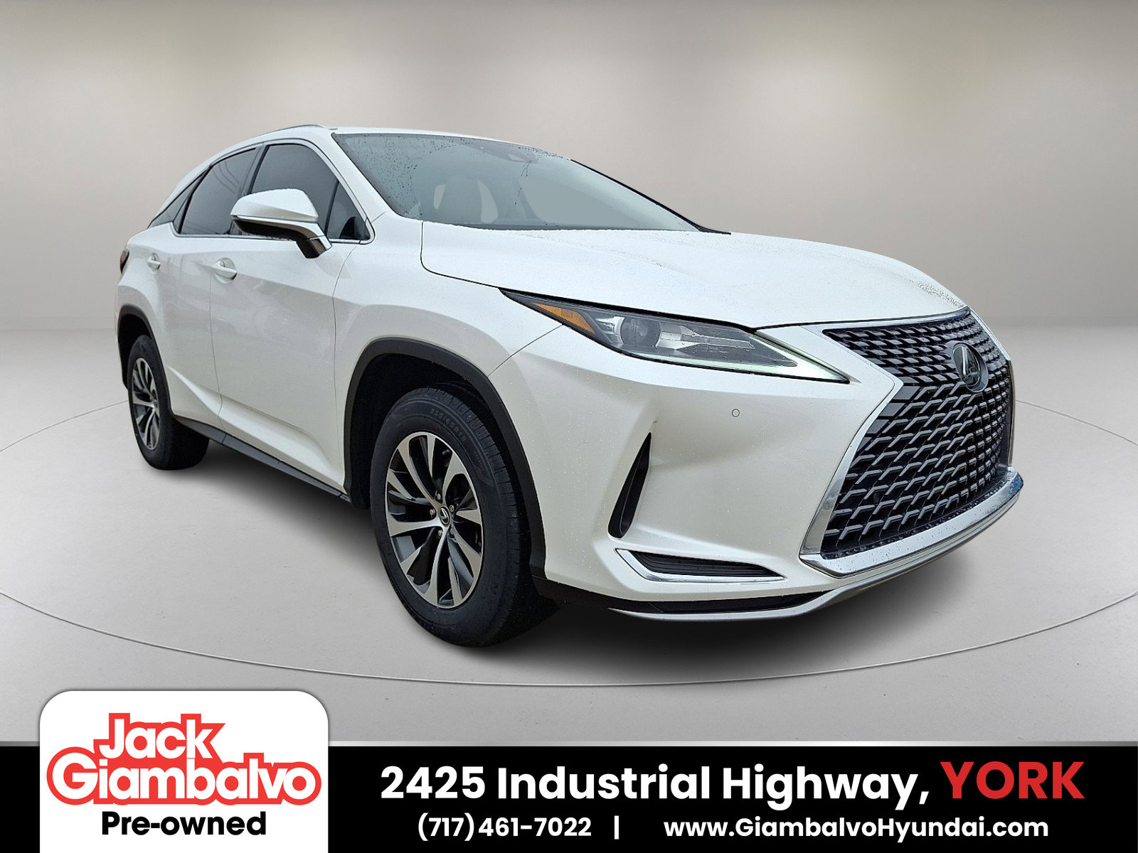 Used 2020 Lexus RX 350 AWD w/ Premium Package