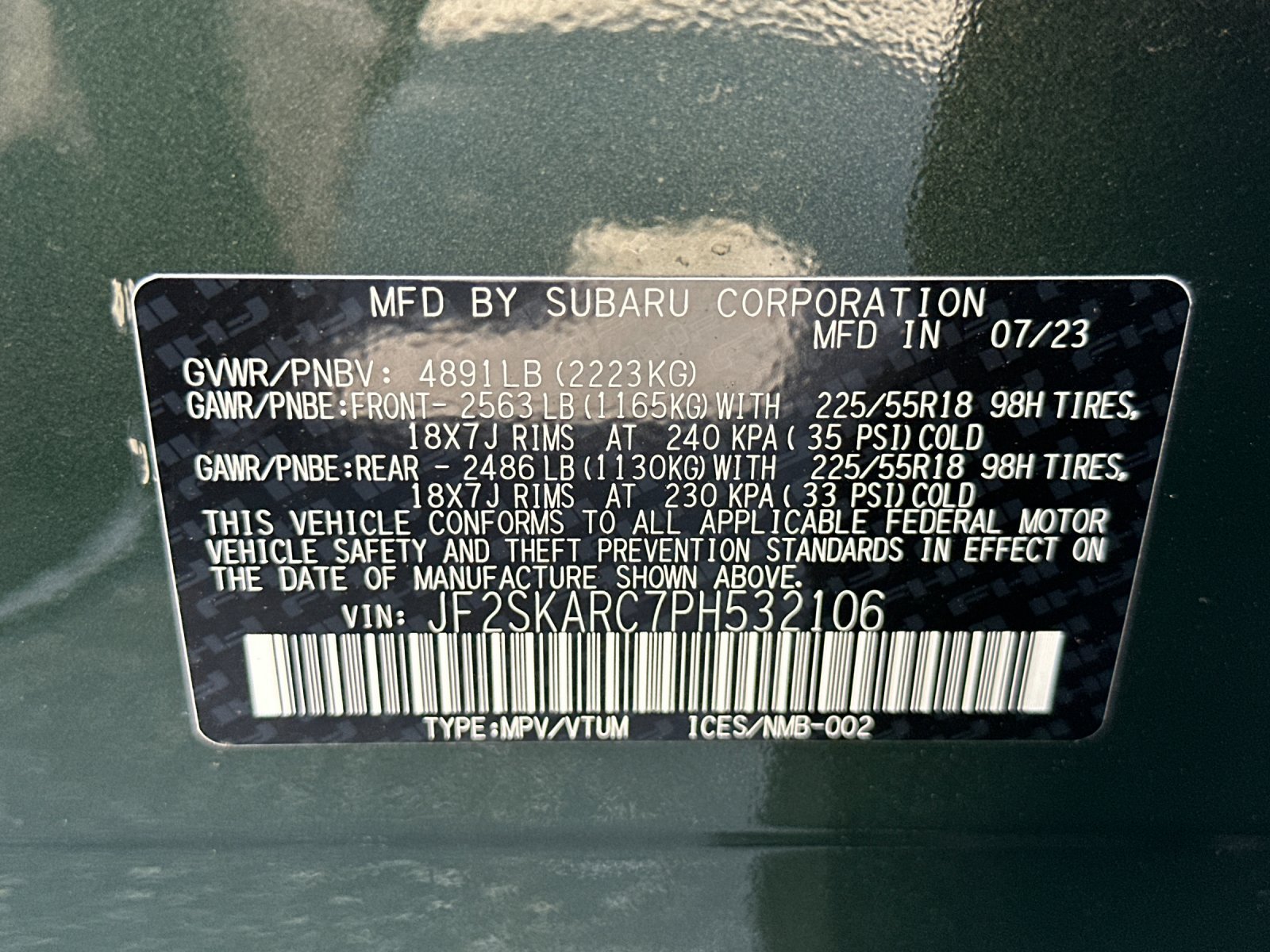Used 2023 Subaru Forester Touring AWD/4WD image 40