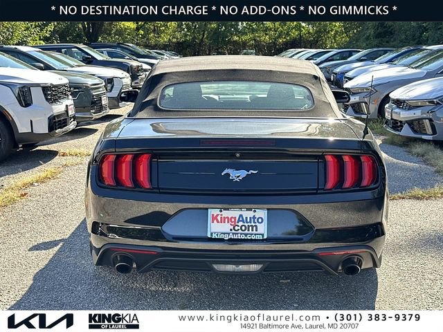 Used 2018 Ford Mustang Convertible w/ Ecoboost Performance Package RWD image 24