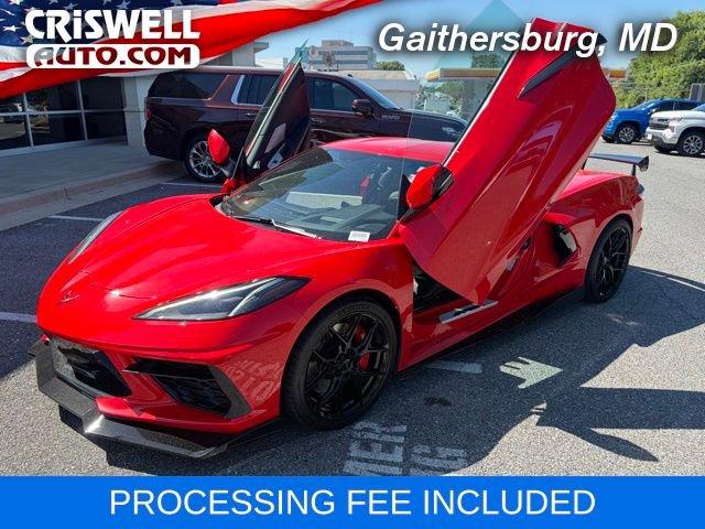 Used 2021 Chevrolet Corvette Stingray Preferred Cpe w/ Z51 Performance Package RWD image 1