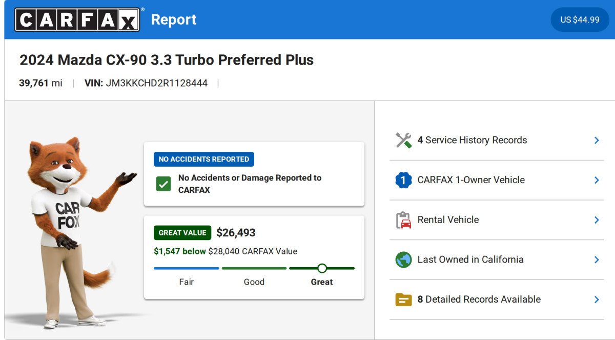 Used 2024 MAZDA CX-90 3.3 Turbo w/ Preferred Plus image 5