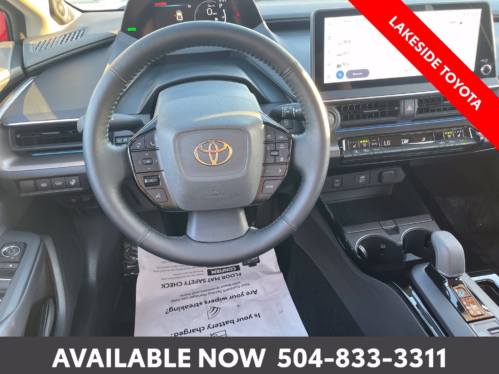 Certified 2026 Toyota Prius Limited w/ Limited Premium Package FWD image 24