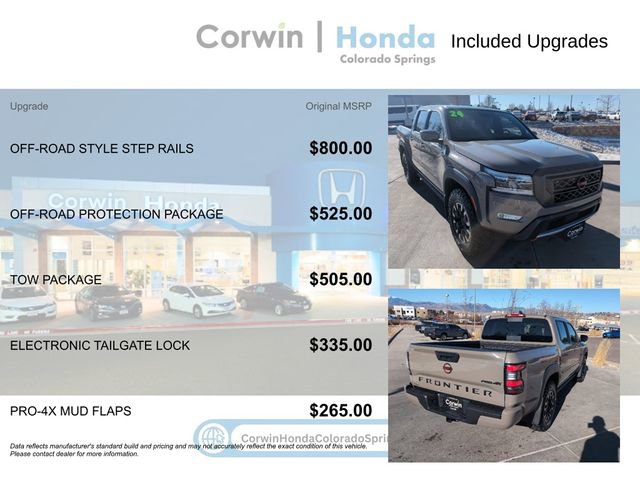 Used 2024 Nissan Frontier PRO-4X w/ Off-Road Protection Package image 4