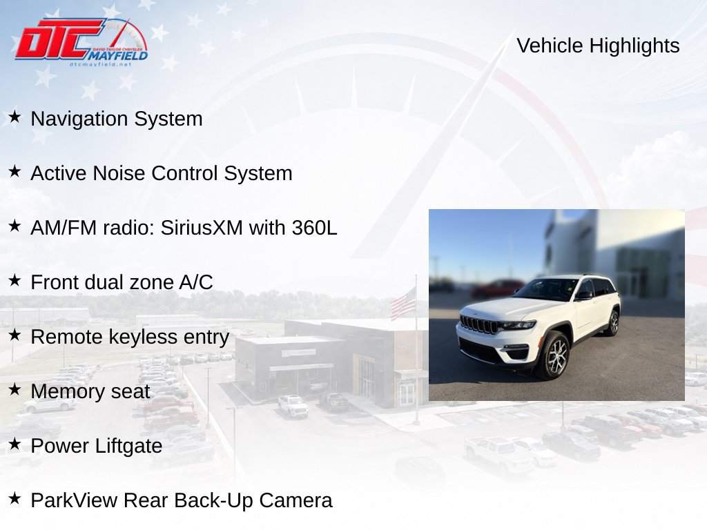 Used 2025 Jeep Grand Cherokee Limited AWD/4WD image 6