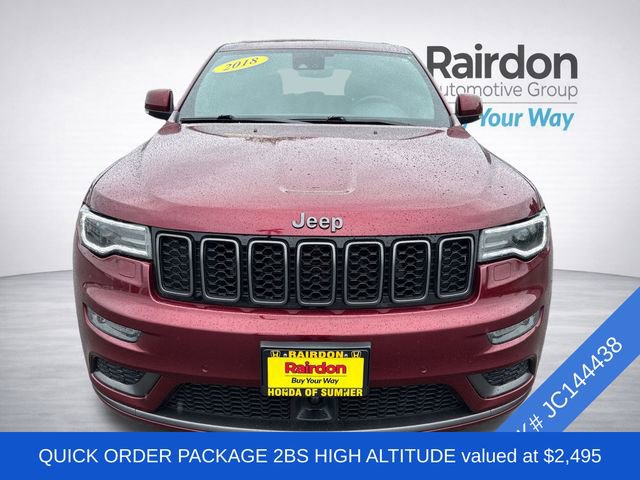 Used 2018 Jeep Grand Cherokee High Altitude AWD/4WD image 2